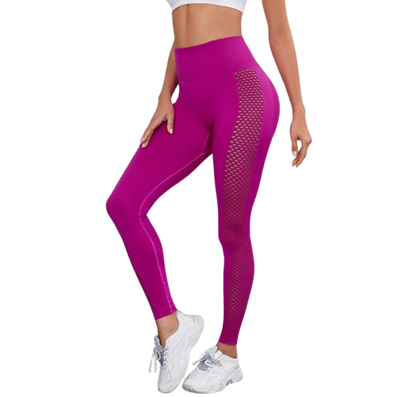 High Waist Hollow Out Fitness Leggings