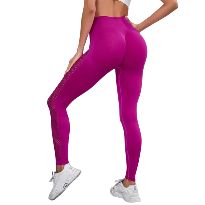 High Waist Hollow Out Fitness Leggings