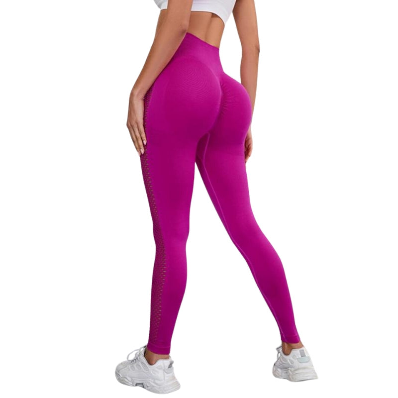 High Waist Hollow Out Fitness Leggings