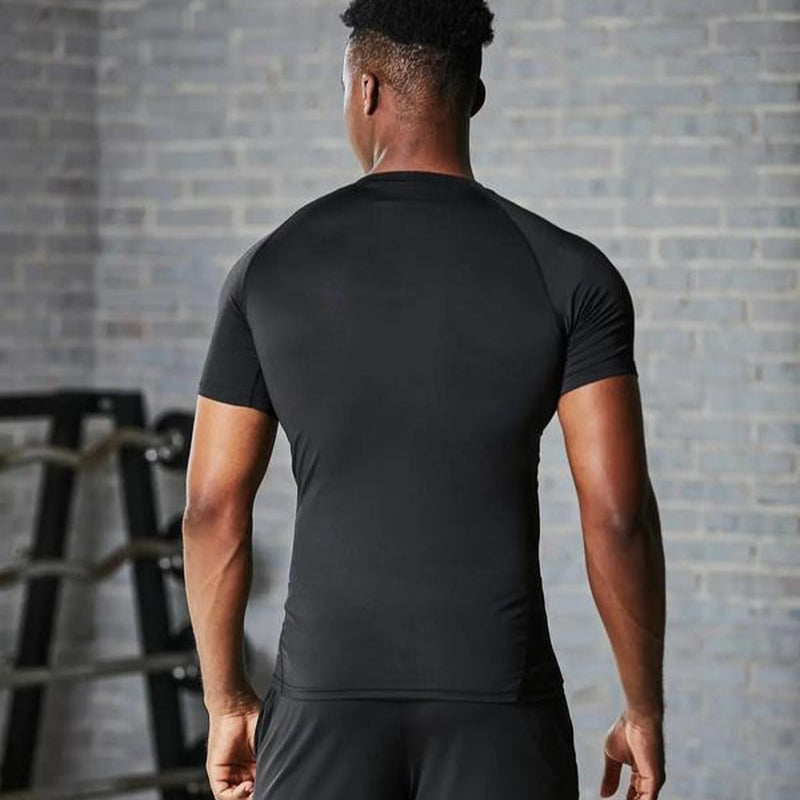 Round Neck Raglan Compression Shirt