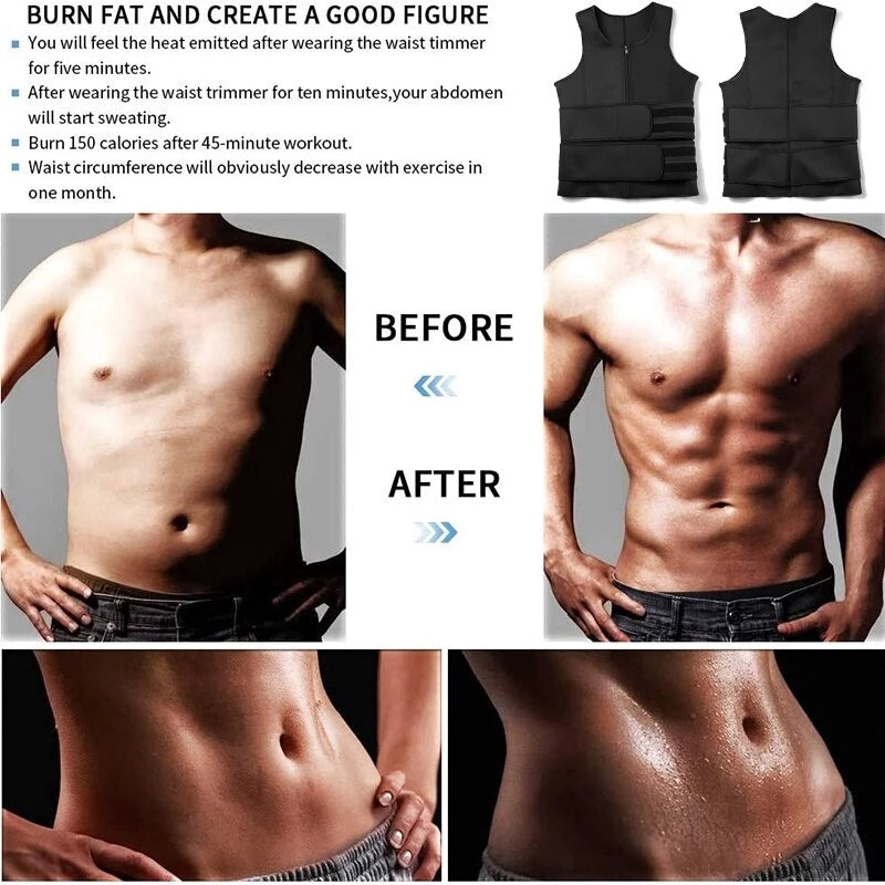 Longsleeves Neoprene Workout Sauna Compression Top