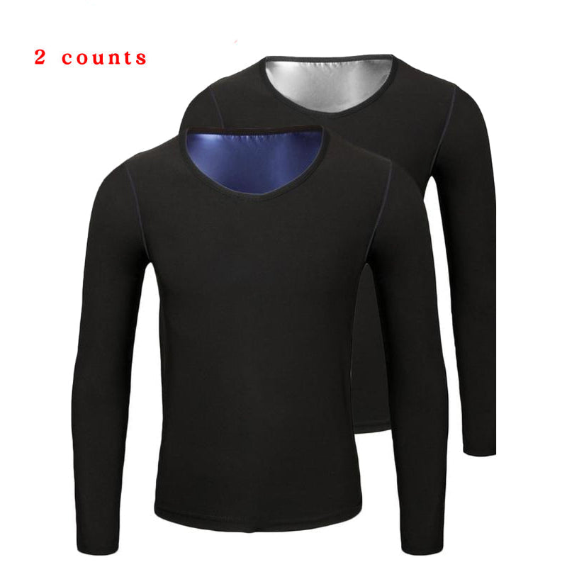 Longsleeves Neoprene Workout Sauna Compression Top