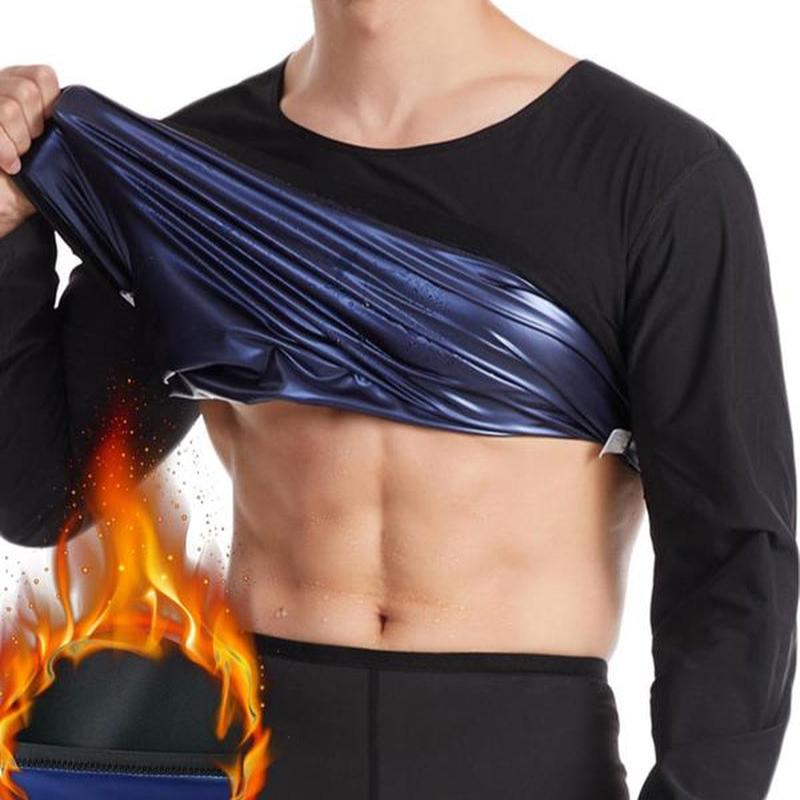 Longsleeves Neoprene Workout Sauna Compression Top